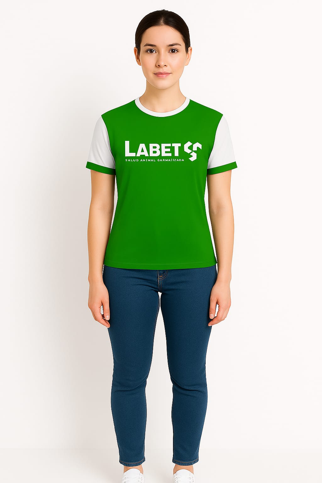 Polo tela dri sublimado personalizado labet mujer